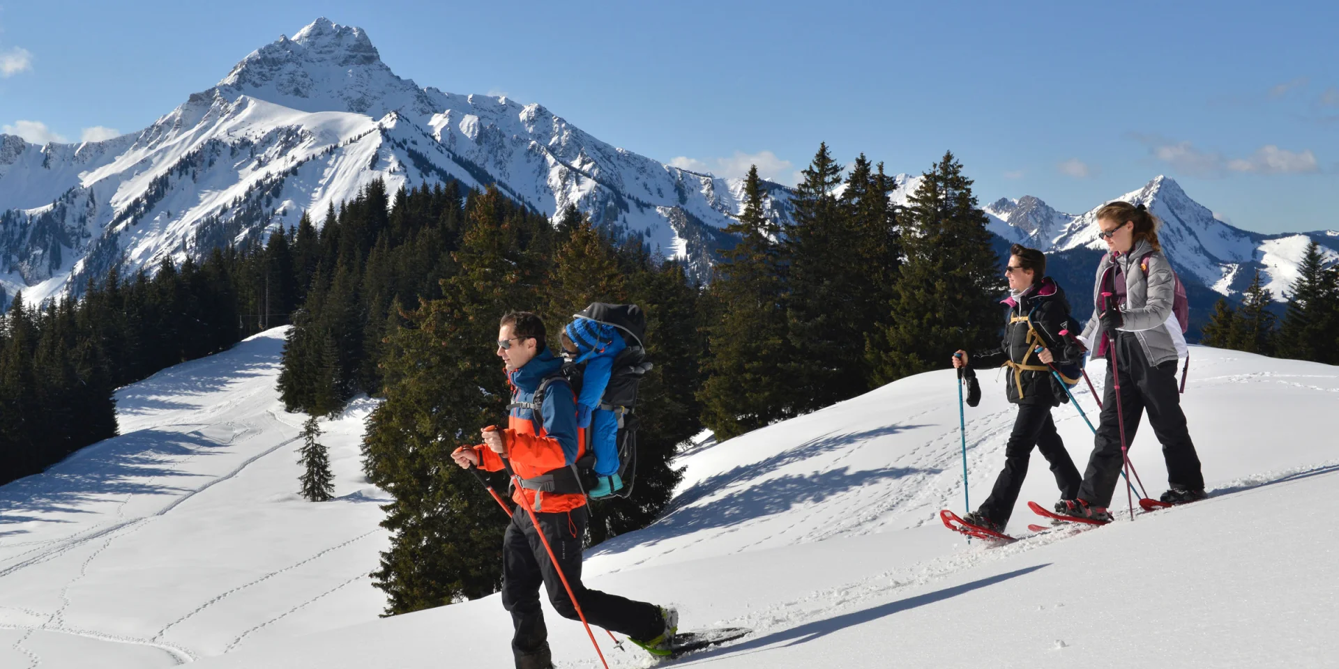 La Chapelle D'Abondance Sneeuwschoenwandelen Panthiaz