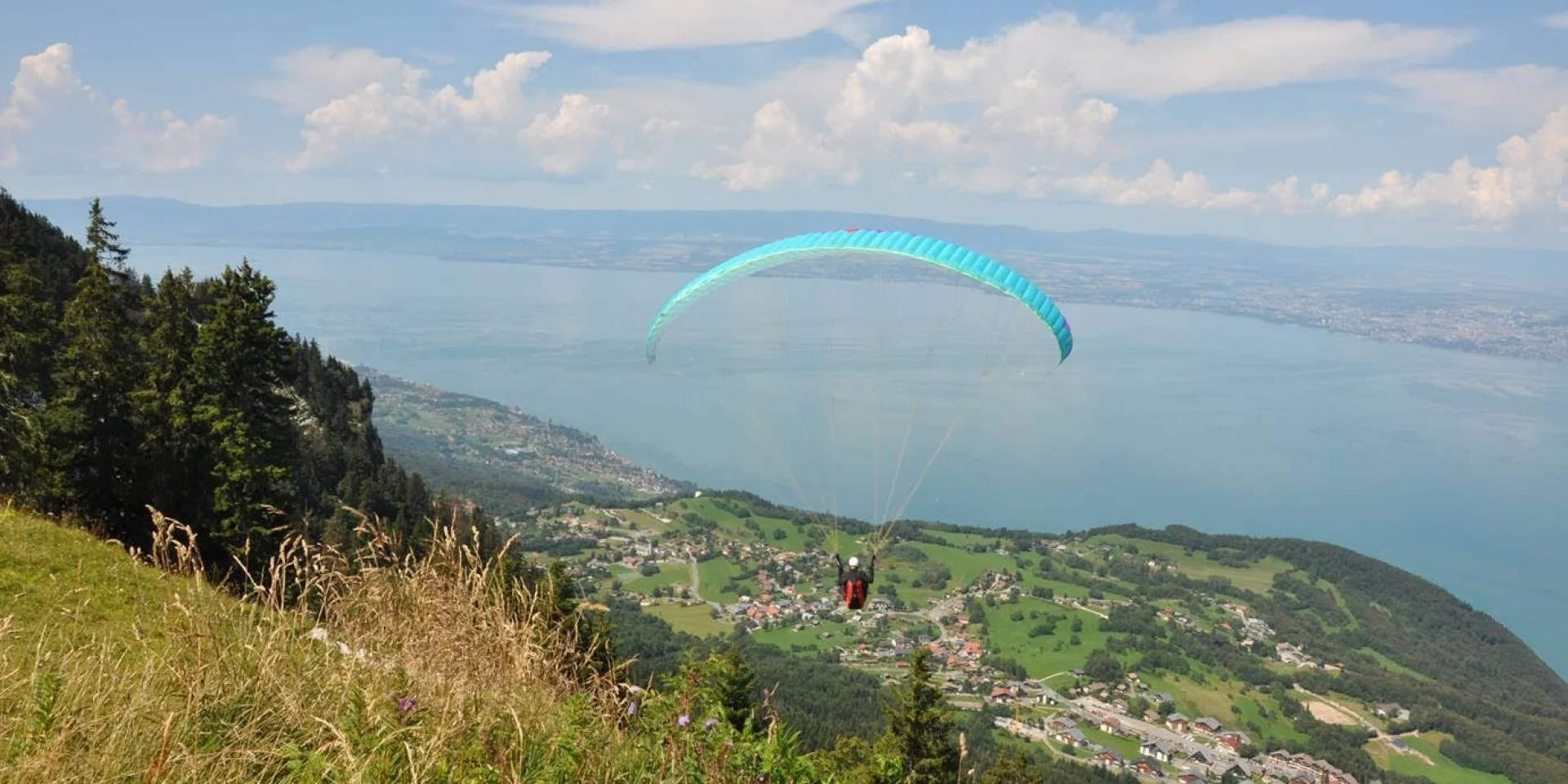 Paragliding Thollon Les Memises