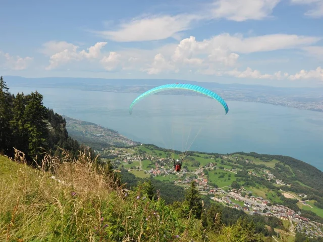 Paragliding Thollon Les Memises