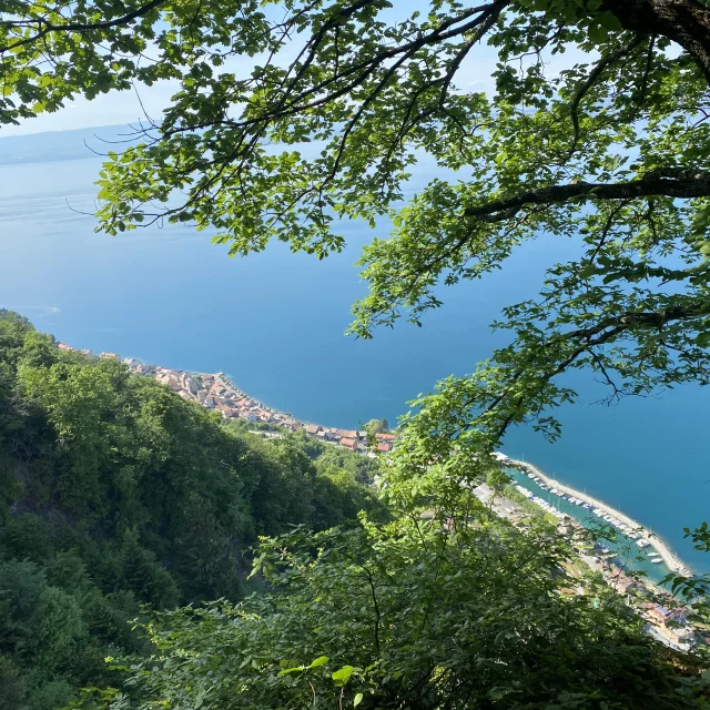 Sentier Du Littoral Meillerie wandelroute