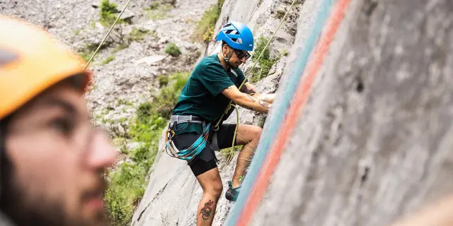 Escalade au Mont Chauffé