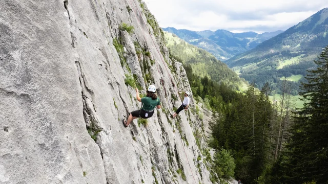 Klimmen op de Mont Chauffé