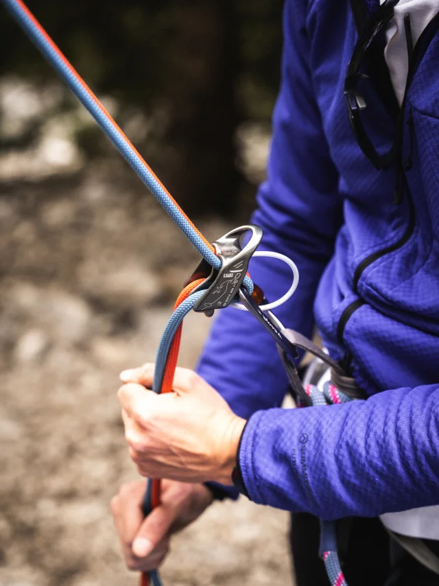 Escalade au Mont Chauffé