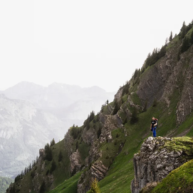 Hiking at Lac De Tavaneuse