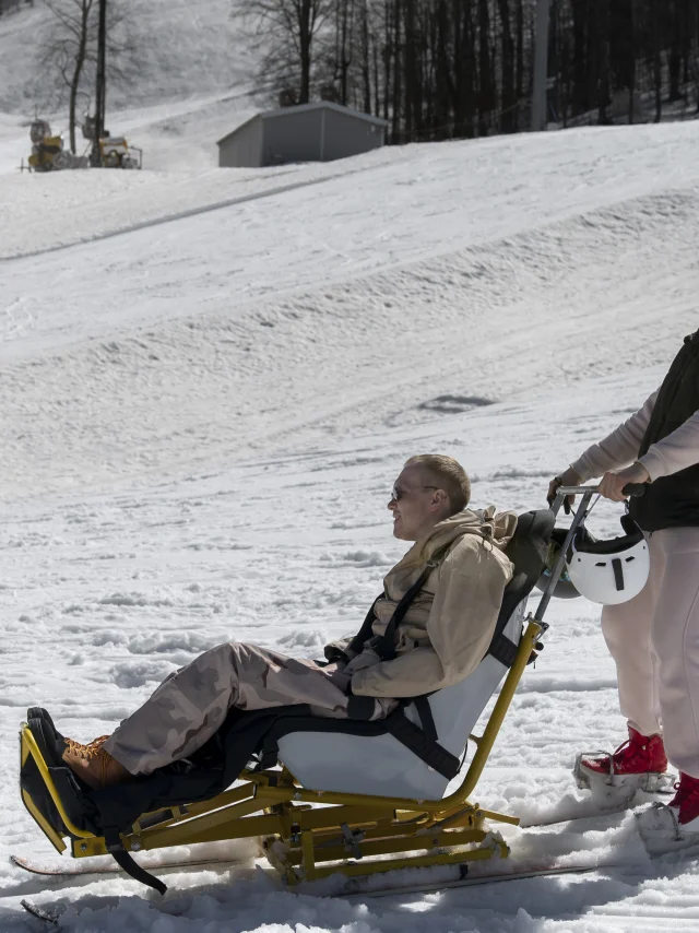 Plein Coup D Amis Heureux Winterseizoen