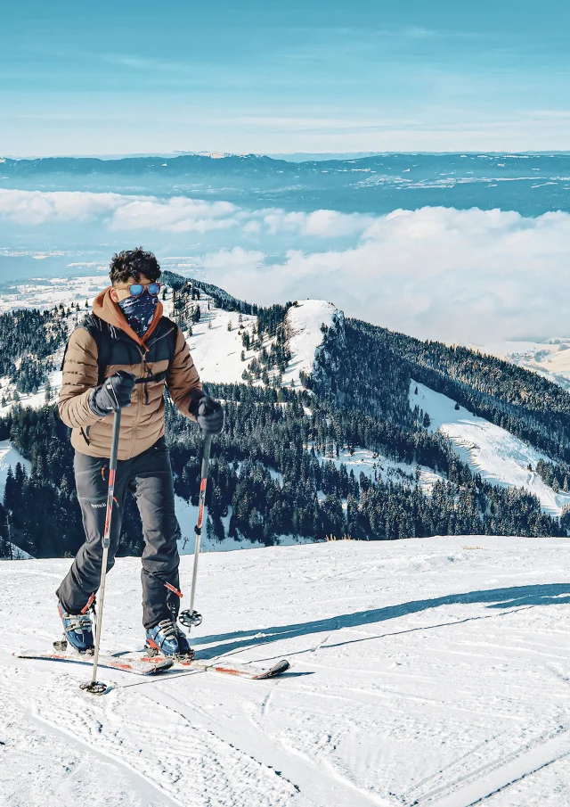 Skiderandonnee Bernex 31 January 20 23 Winter Mathildepruvot 7 1