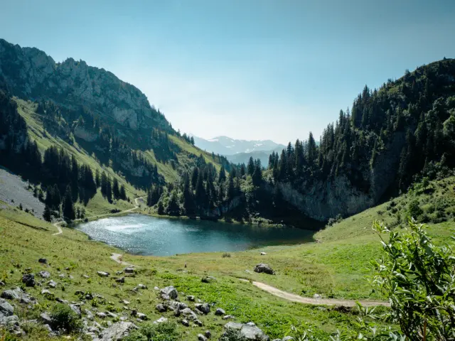 Lac D Arvouin Randonnee La Chapelle D Abondance 230824 Marie El Hajal 02